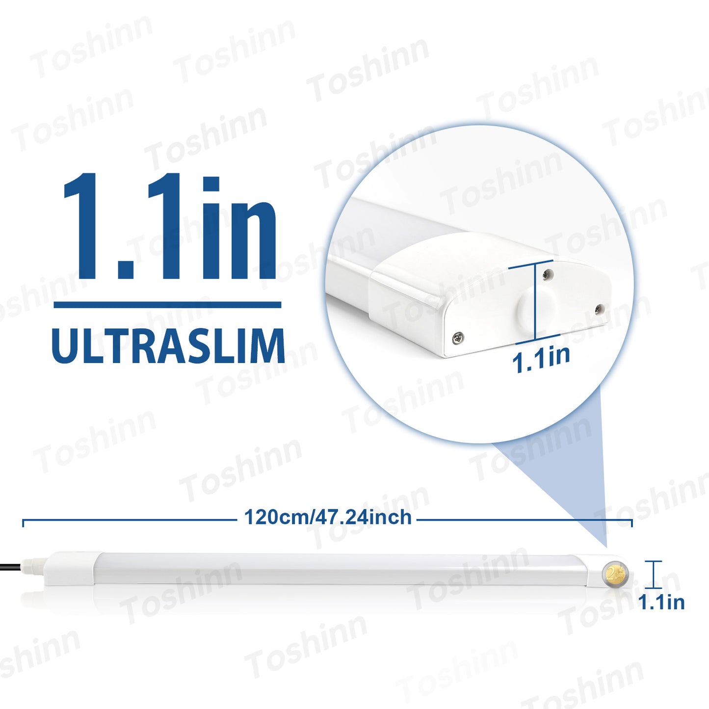 Lumière tri-proof - avec câble