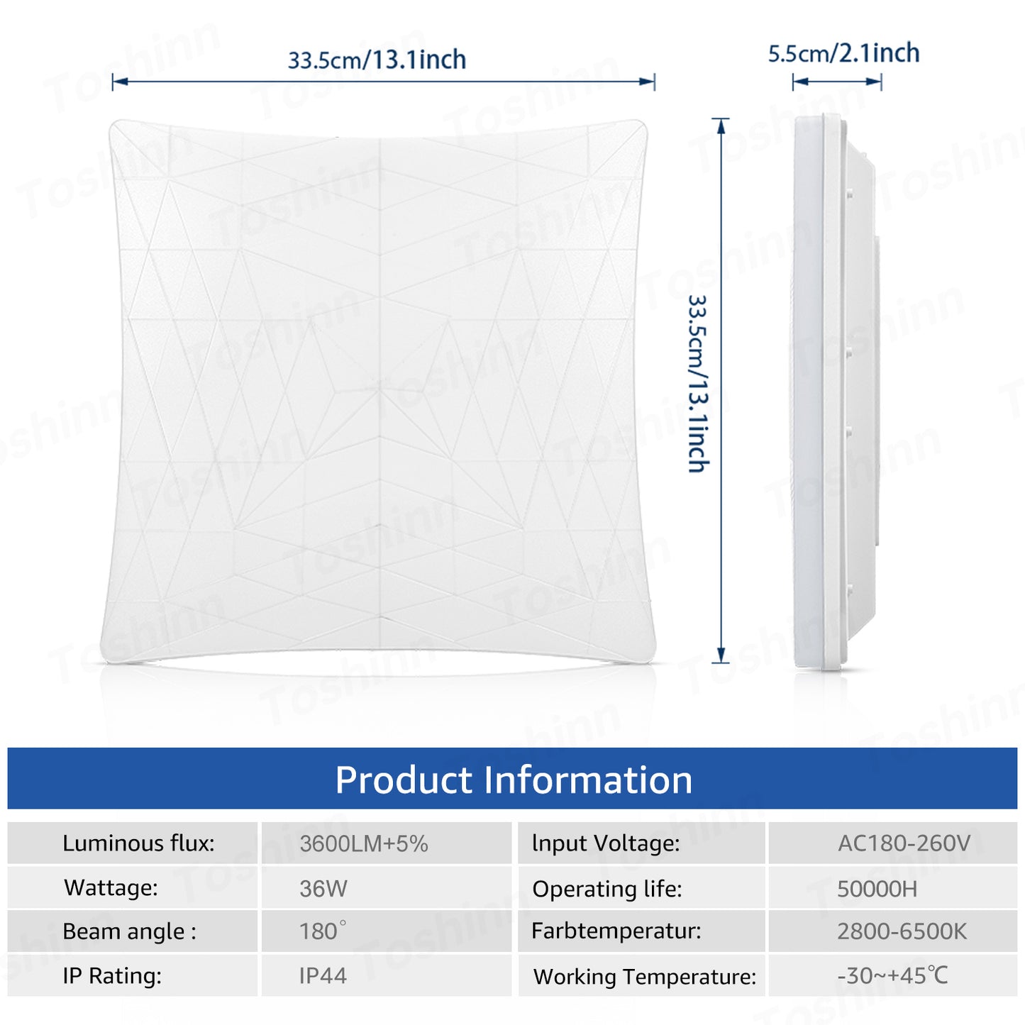 LED ceiling light—Square