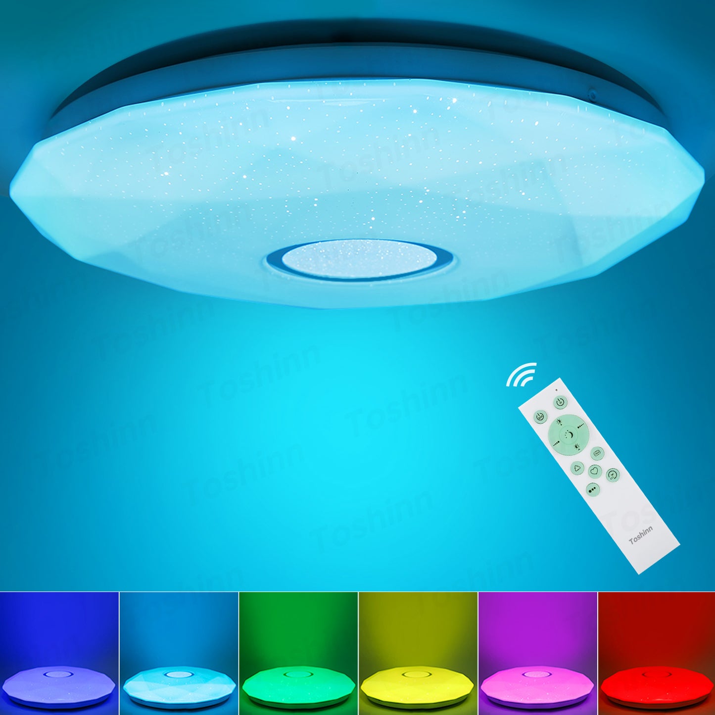 RGB LED Ceiling Light - Starry Sky